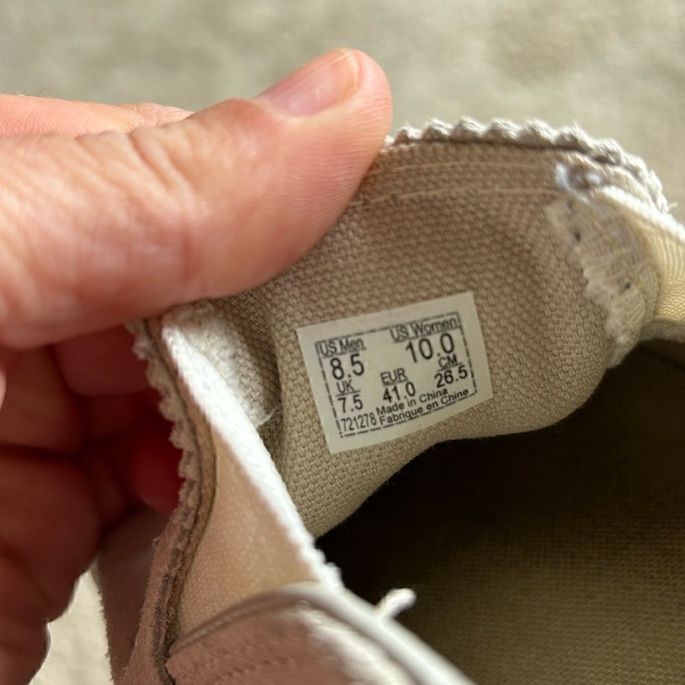 Vans Classic Slip-On Shoes in Gray Suede | Slides Women’s 10 Men’s 8.5 - Picture 6 of 8